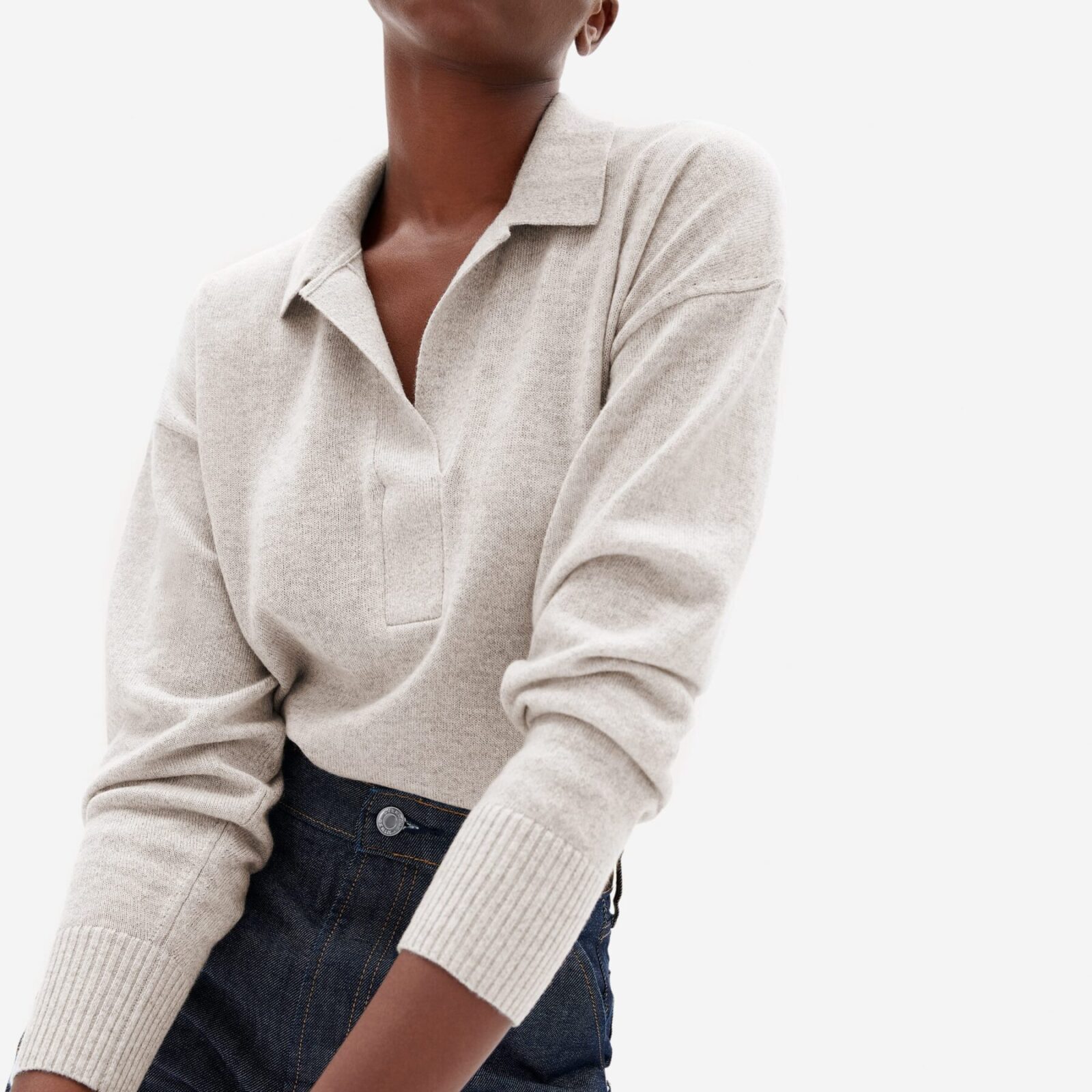 Gray Chunky Cardigan product name 64